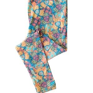 Lularoe Tall and curvy TC paisley leggings